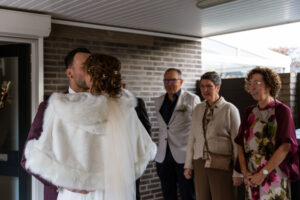 Trouwen in kerstsferen bij kasteel Maurick Vugt- JJ Love Fotografe- Trouwfotograaf Tilburg
