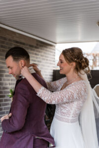 Trouwen in kerstsferen bij kasteel Maurick Vugt- JJ Love Fotografe- Trouwfotograaf Tilburg